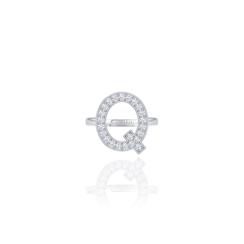 Initials Ring - Q