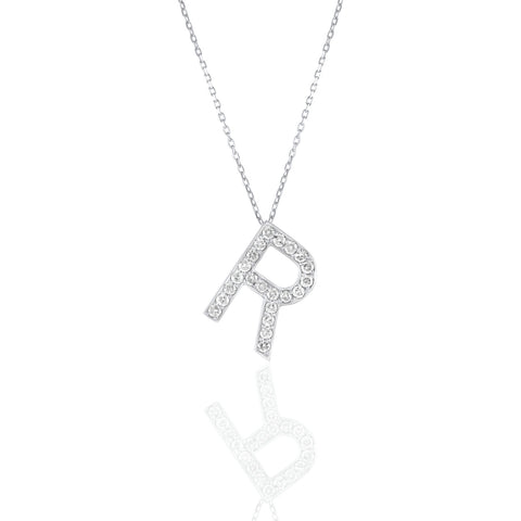 Initials Necklace - R