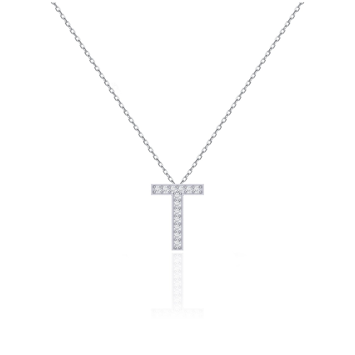 Initials Necklace - T