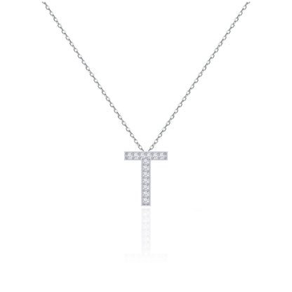 Initials Necklace - T