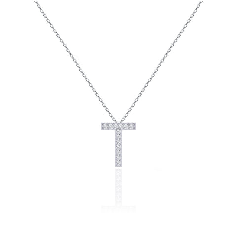 Initials Necklace - T