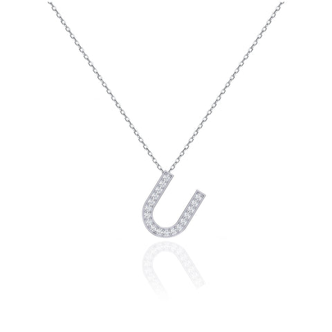 Initials Necklace - U