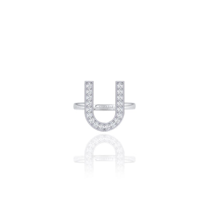 Initials Ring - U