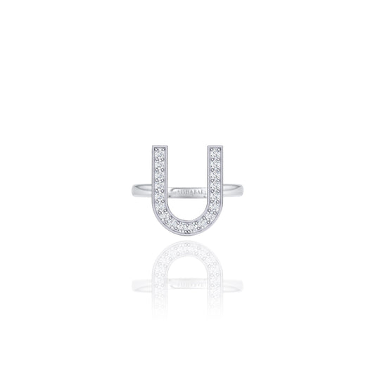 Initials Ring - U