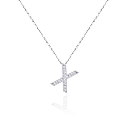 Initials Necklace - X