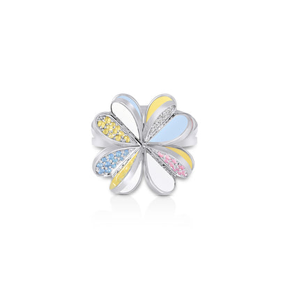 Lucky You Ring White Gold